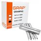 Caja de grampas Grap 84/08 por 16.000 unidades con tiras de grampas para tapicería. Caja de grampas Grap 84/08 por 16.000 unidades con tiras de grampas para tapicería.