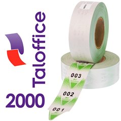 Numeros para sacar turno Rollo 2000 numer 3 cifras TalOffice