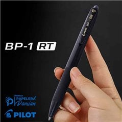 Lapiceras Pilot BP-1 RT retractil 1.0 mm trazo medio birome