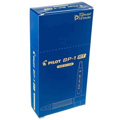 Lapiceras Pilot BP-1 RT retractil 1.0 mm boligrafo Caja 12