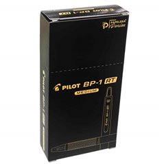 Lapiceras Pilot BP-1 RT retractil 1.0 mm boligrafo Caja 12