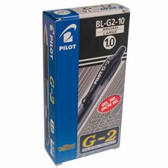 Lapicera Pilot G2 retractil Roller tinta gel 1 mm trazo grueso Boligrafo con grip