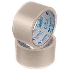 Cinta de embalaje transparente TalOffice 48 mm 40 metros Caja de 72 rollos