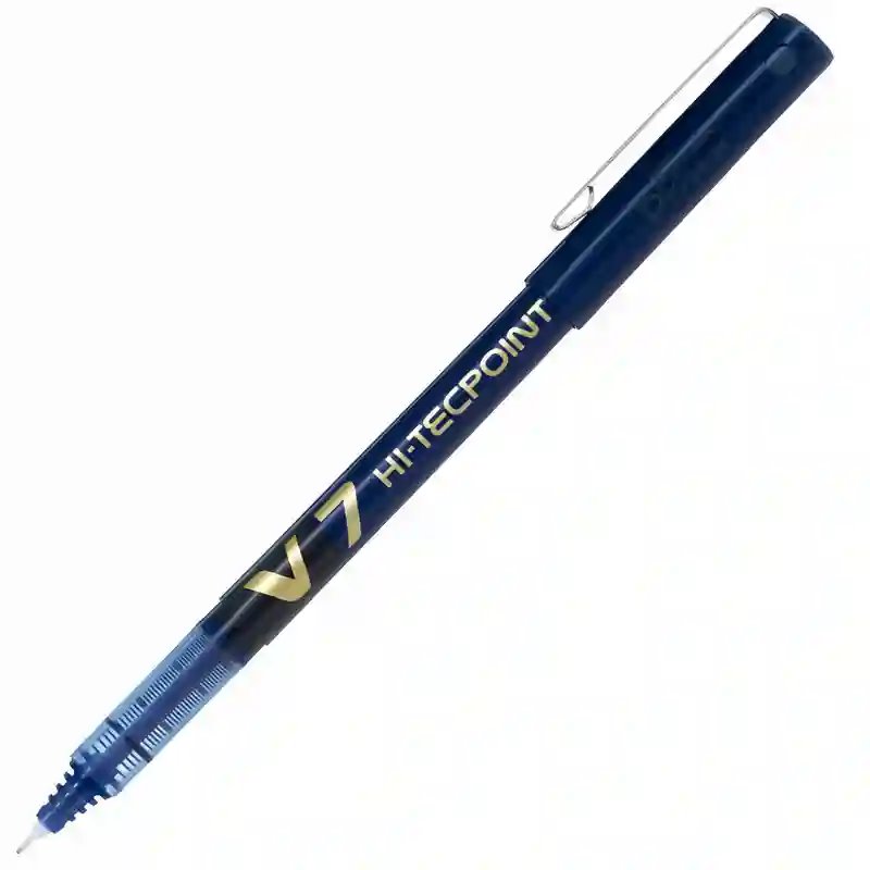 Lapiceras Pilot V7 Hi-tecpoint 0.7 mm Trazo fino Punta aguja tinta liquida Boligrafo Roller