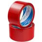 Cinta de embalaje de color rojo 48 mm x 50 m, para codificar prioridad o frágil