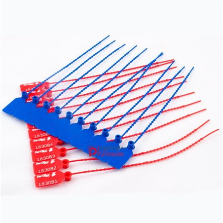 Precinto de seguridad Cola De Raton Numerados 25cm pack 100