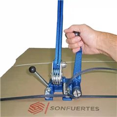 Fleje zunchos Plastico Polipropileno PP Manual 13mm rollo