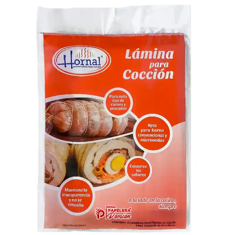 Lamina para cocina para coccion horno Hornal 45x90 pack 10u Lamina para cocina para coccion horno Hornal 45x90 pack 10u