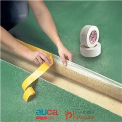 Cinta doble faz o bifaz 24mm papel AUCA rollo de 20 metros