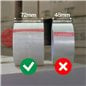 Cinta ancha transparente embalaje 72mm 100mt AUCA adhesiva Cinta ancha transparente embalaje 72mm 100mt AUCA adhesiva