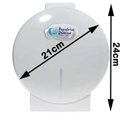 Dispenser de papel higienico Jumbo hasta 350mt para pared