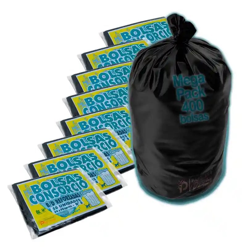 Bolsas de Residuos Consorcio Son Buenas 60x90 pack 400 bolsa