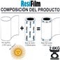 Film PVC adherente 38cm x550 reales Resifilm Film PVC adherente 38cm x550 reales Resifilm