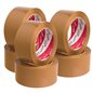 Cinta de embalaje marron 48mm 100 metros AUCAPACK Pack x6