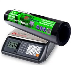 Film Stretch negro coreless sin cono 50cm 3Kg Palet 80 rollos