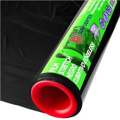 Film Stretch negro coreless sin cono 50cm 3Kg Palet 80 rollos