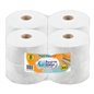 Papel higienico 300 metros Jumbo cono angosto Blanco puro x8