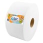 Papel higienico 300 metros Jumbo cono angosto Blanco puro x8