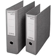 Bibliorato Super Reforzado Gris Pack x 10u