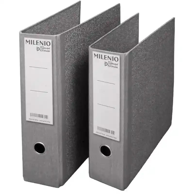Bibliorato Super Reforzado Gris Pack x 10u Bibliorato Super Reforzado Gris Pack x 10u