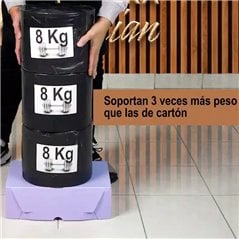 Cajas de archivo plasticas Legajo PLANA 703 12 cm Oficina