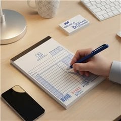 Talonario de Presupuesto duplicado chico Factura Caja 120