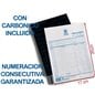 Talonario de Presupuesto duplicado grande Remito Caja de 60u