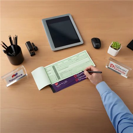 Pagare en dolares sin protesto Tal-Office 404 40 hojas talon