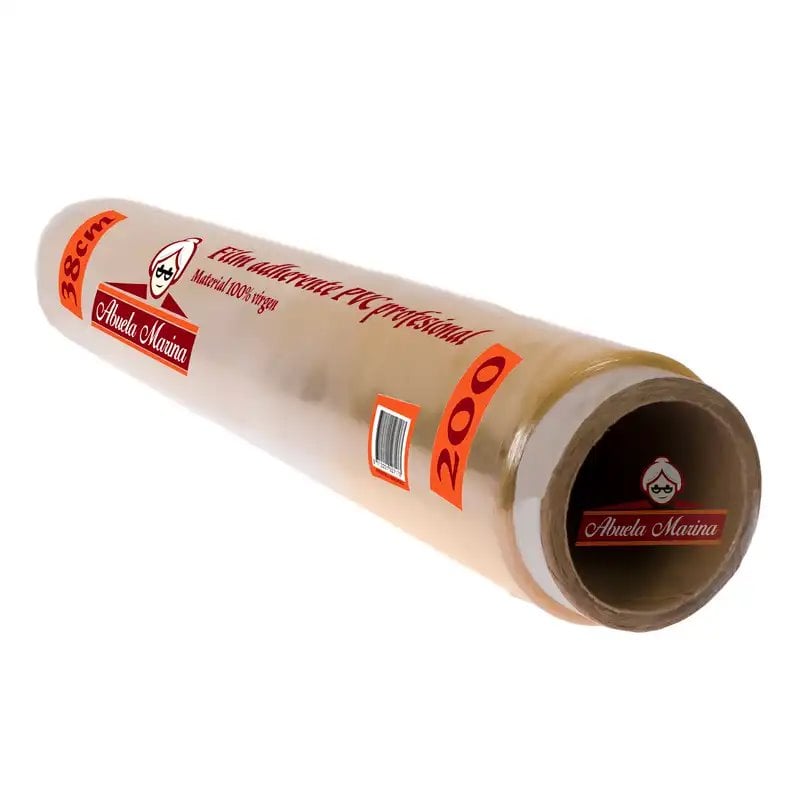 Film PVC adherente 38cm x 200 Abuela Marina Gastronomia Film PVC adherente 38cm x 200 Abuela Marina Gastronomia