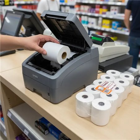 Rollo termico 80x50 para impresora termica comanderas