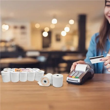 Rollo termico 57 x 20 Posnet Lapos balanza pack 10 unidades