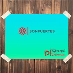 Cinta de papel 24mm SonFuertes 50 mt Caja 36 rollos adhesiva