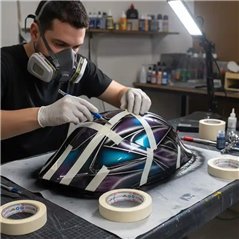 Cinta de papel 24mm Sonfuertes rollo de 50 mt autoadhesiva