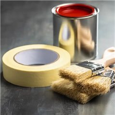 Cinta de papel 24mm Sonfuertes rollo de 50 mt autoadhesiva