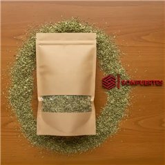 Doypack Bolsa Kraft con ventana transparente 20x30 zipper
