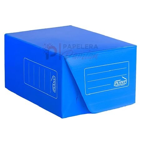 Cajas archivo PLANA 716 plasticas oficio 18cm de altura