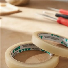 Cinta grande adhesiva AUCA 12mm x 50m Pack 72 rollos