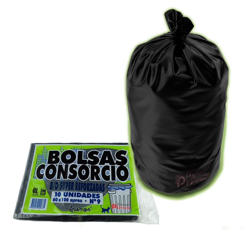 Bolsa de Consorcio 60x100 Residuo reforz pack 10u Son Buenas Bolsa de Consorcio 60x100 Residuo reforz pack 10u Son Buenas