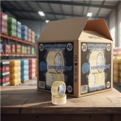 Cintas de embalajes 48x100​ SonFuertes ESPIRAL pack 6 rollos