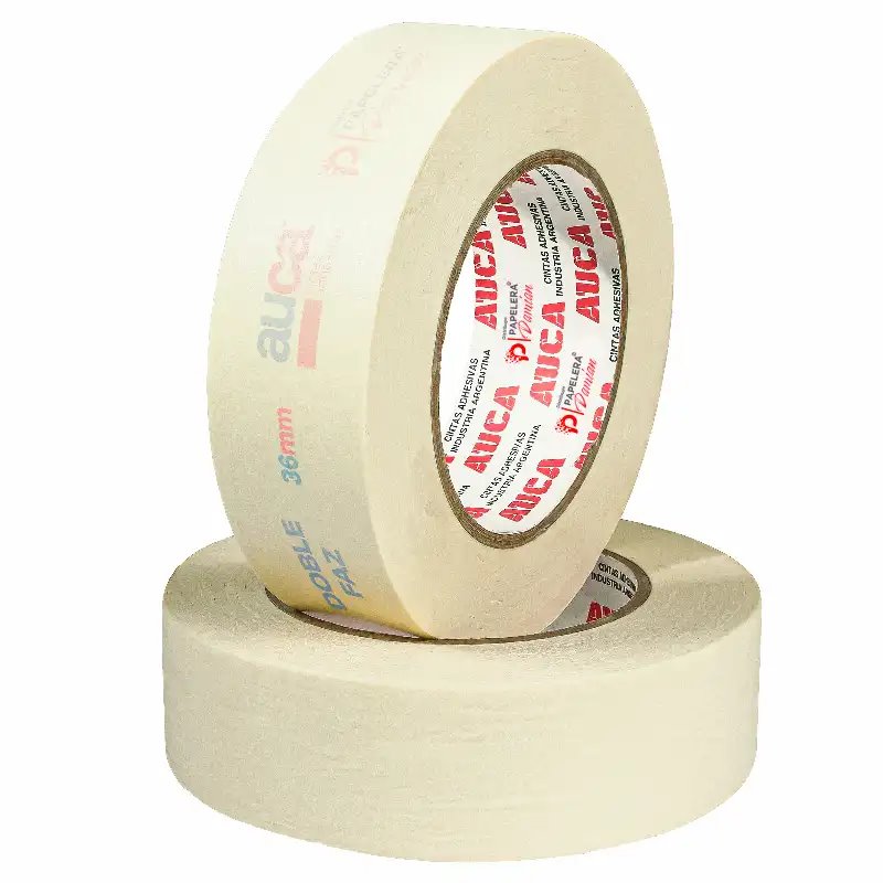 Cinta doble faz bifaz de papel 36mm AUCA rollo 30 metros