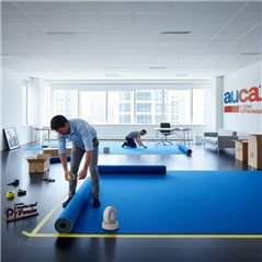 Cinta doble faz bifaz de papel 36mm AUCA rollo 30 metros