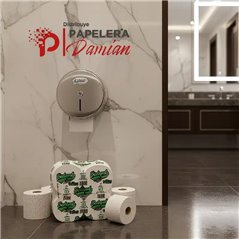 Rollo de papel higienico 300 metros jumbo por mayor Sedapel