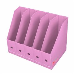 Revistero plástico organizador Plana 818 — oficio y A4, varios colores