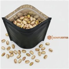 Bolsas Stand Up Negras 16x24 Cierre Hermetico opacas pack 50