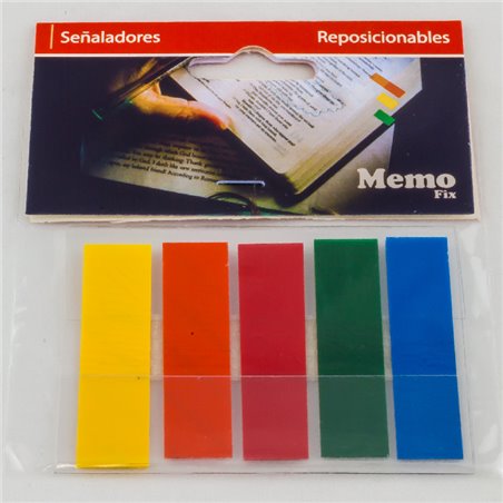 Banderitas adhesivas Memo Fix señaladores x30