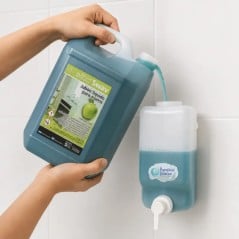 Jabon Liquido Para Manos 5 Litros Swav Esencia Manzana verde