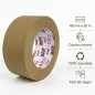 Cinta de embalaje papel kraft 48 mm x 50 m AUCA sin mojar