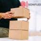 Cajas de Cartón 20x20x10 Corrugado Pack x100 - SonFuertes® Cajas de Cartón 20x20x10 Corrugado Pack x100 - SonFuertes®