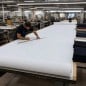 Papel sulfito blanco de 1,60 m para tizar moldes en taller textil Papel sulfito blanco de 1,60 m para tizar moldes en taller textil