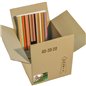 Caja cartón corrugado 40x30x20 pte 25